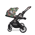Детска количка GLORY 2в1 със седалка Tropical FLOWERS+ADAPTERS